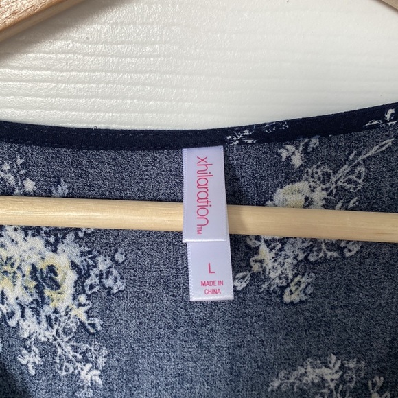 Xhilaration - long sleeve romper - size L - Picture 4 of 5